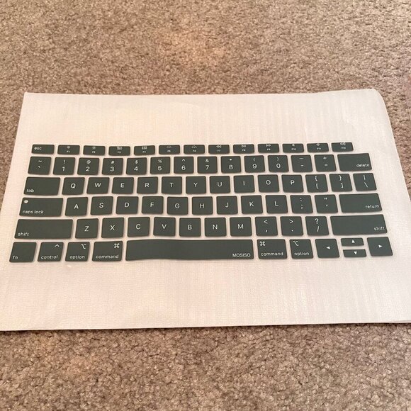 Macbook Air 13 Inch Green Silicone Keyboard Covers - SET OF 2 - Picture 2 of 6